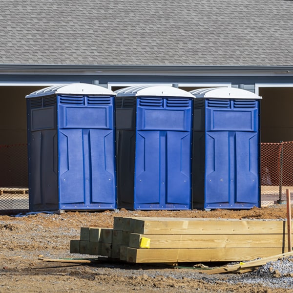 do you offer hand sanitizer dispensers inside the porta potties in Yonah